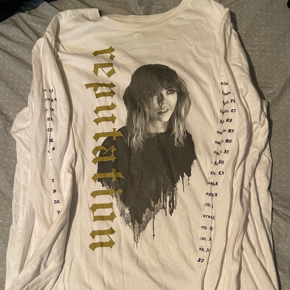 Taylor Swift Reputation Long Sleeve Shirt